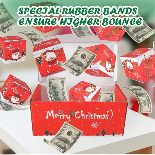 Surprise Gift Box Explosion Unique Folding Bouncing Red Envelope Cash Box