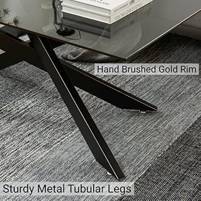 Modern Glass Coffee Table — Sleek Style, Lasting Strength!
