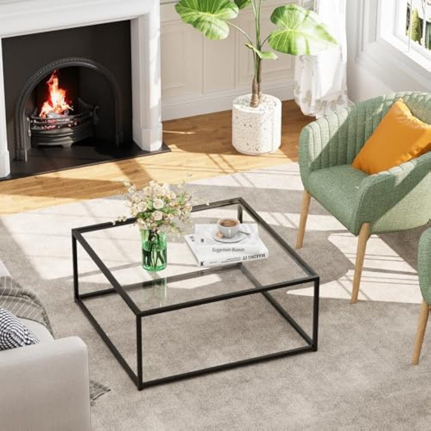 Minimalist Glass Coffee Table — Style Meets Function!