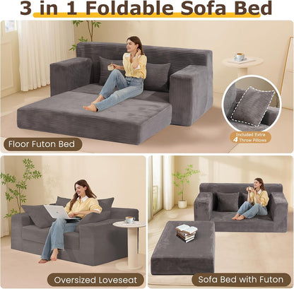 The 3-in-1 Magic Sofa! Your Space, Your Way – Instantly!