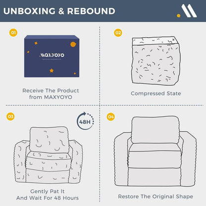 Cloud Comfort Bean Bag Chair — Your Fluffy Throne Awaits!