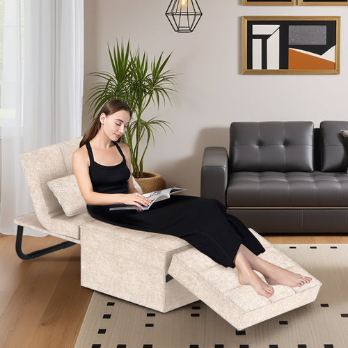 4-in-1 Convertible Sleeper Chair