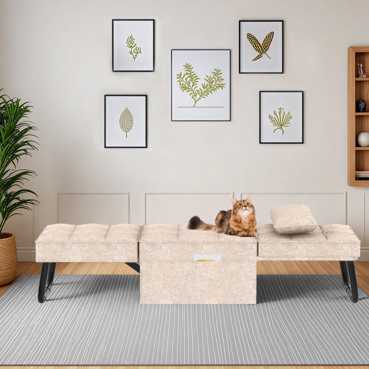 4-in-1 Convertible Sleeper Chair