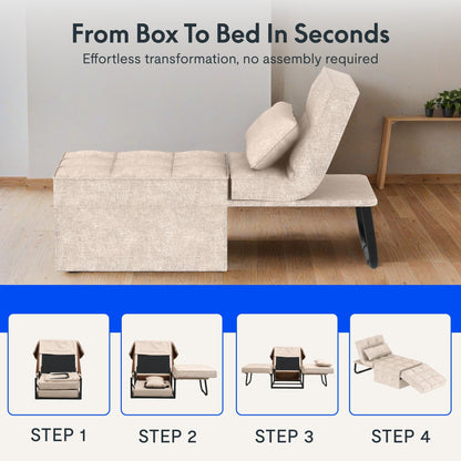 4-in-1 Convertible Sleeper Chair