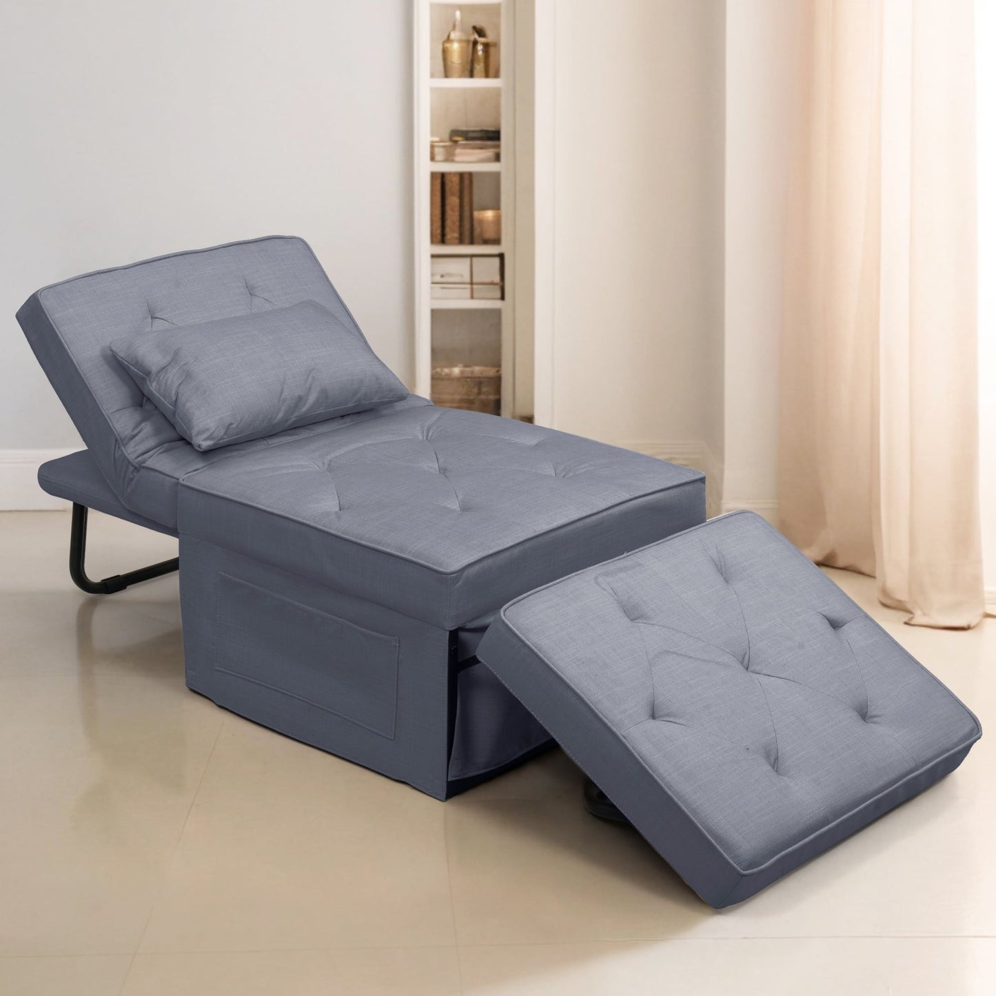 4-in-1 Convertible Sleeper Chair