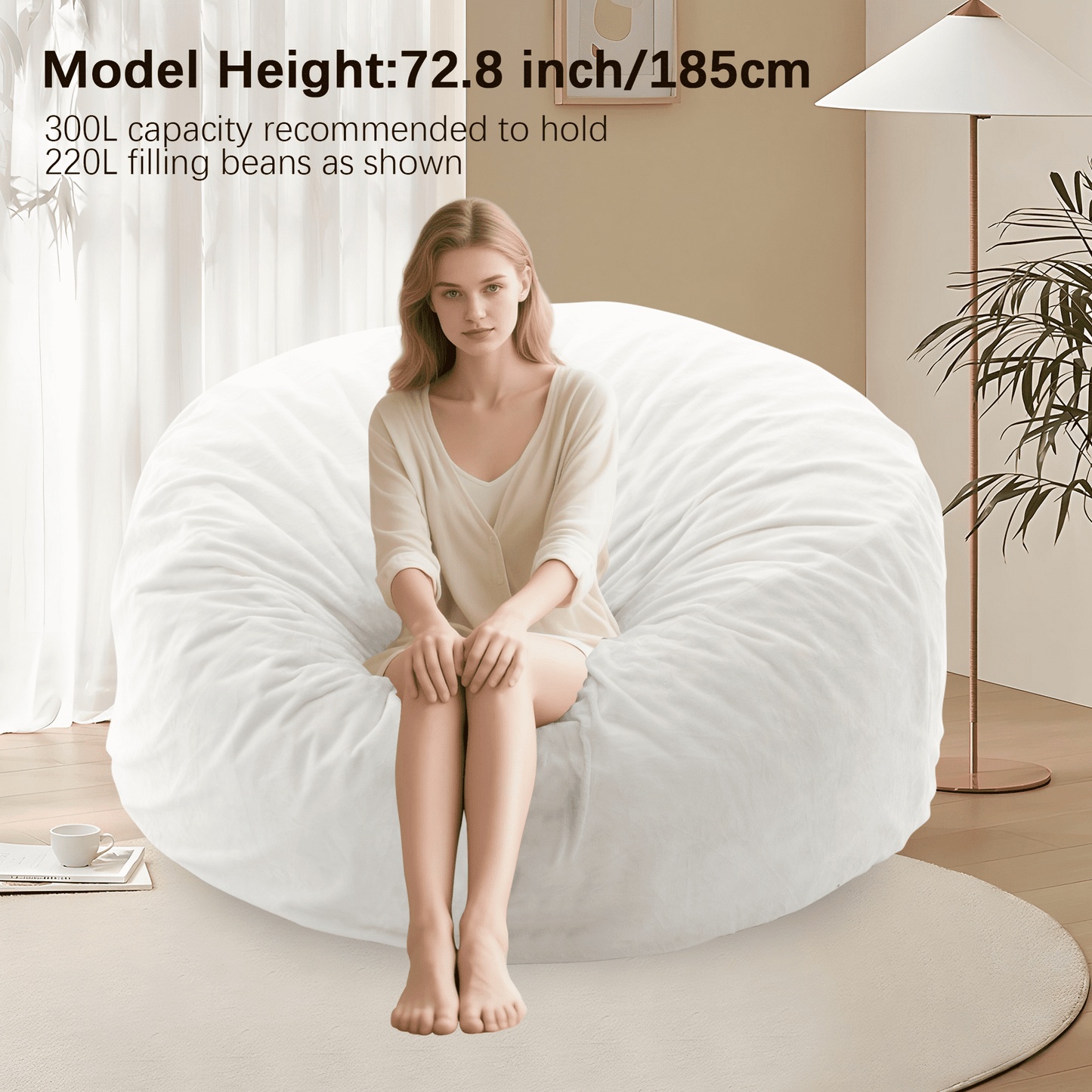 Memory Foam Bean Bag Chair