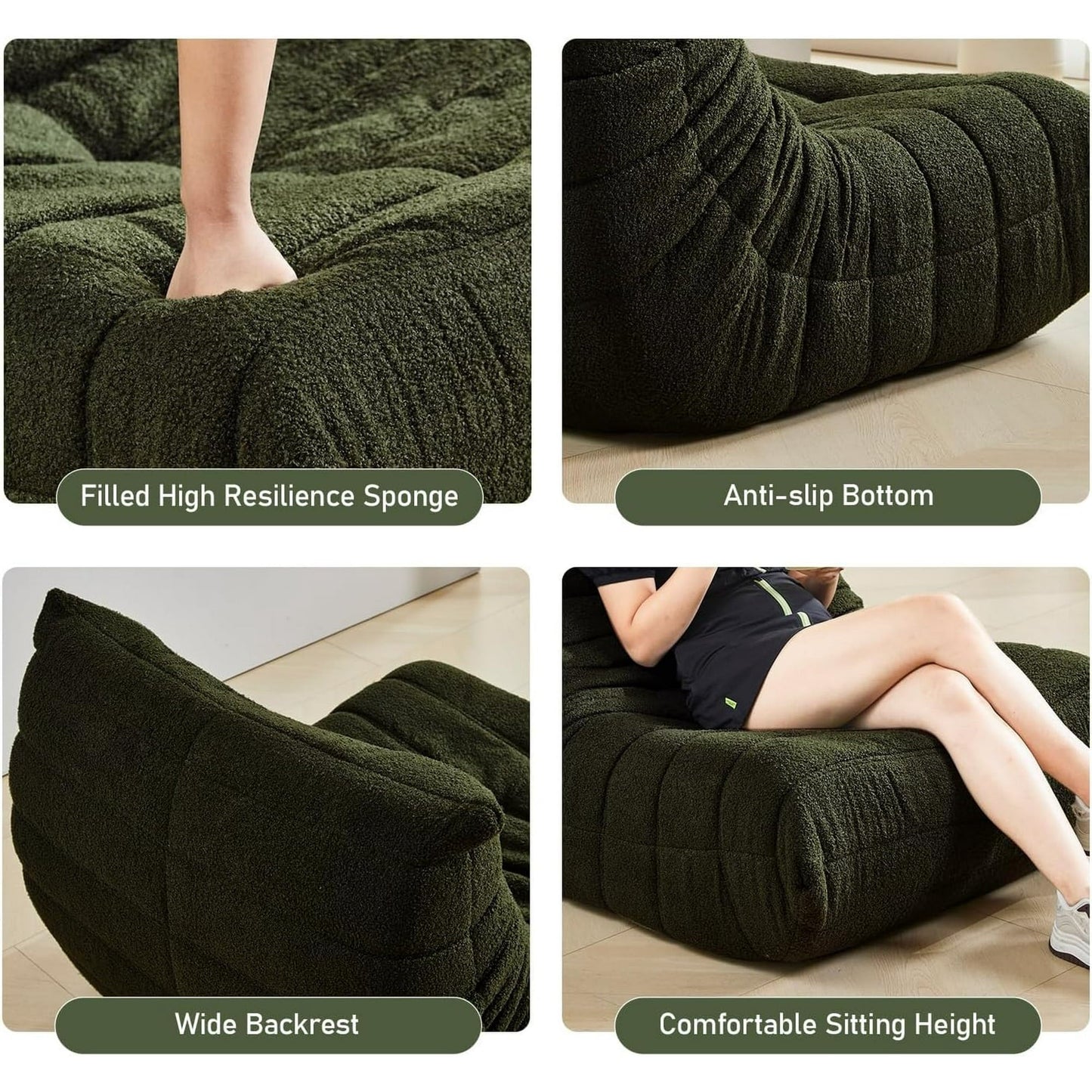 Ergonomic Support Bean Bag
