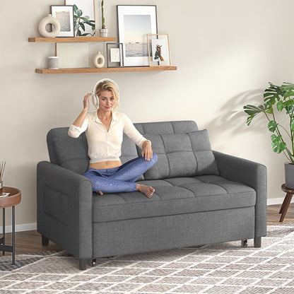 3-in-1 Convertible Sofa with Storage